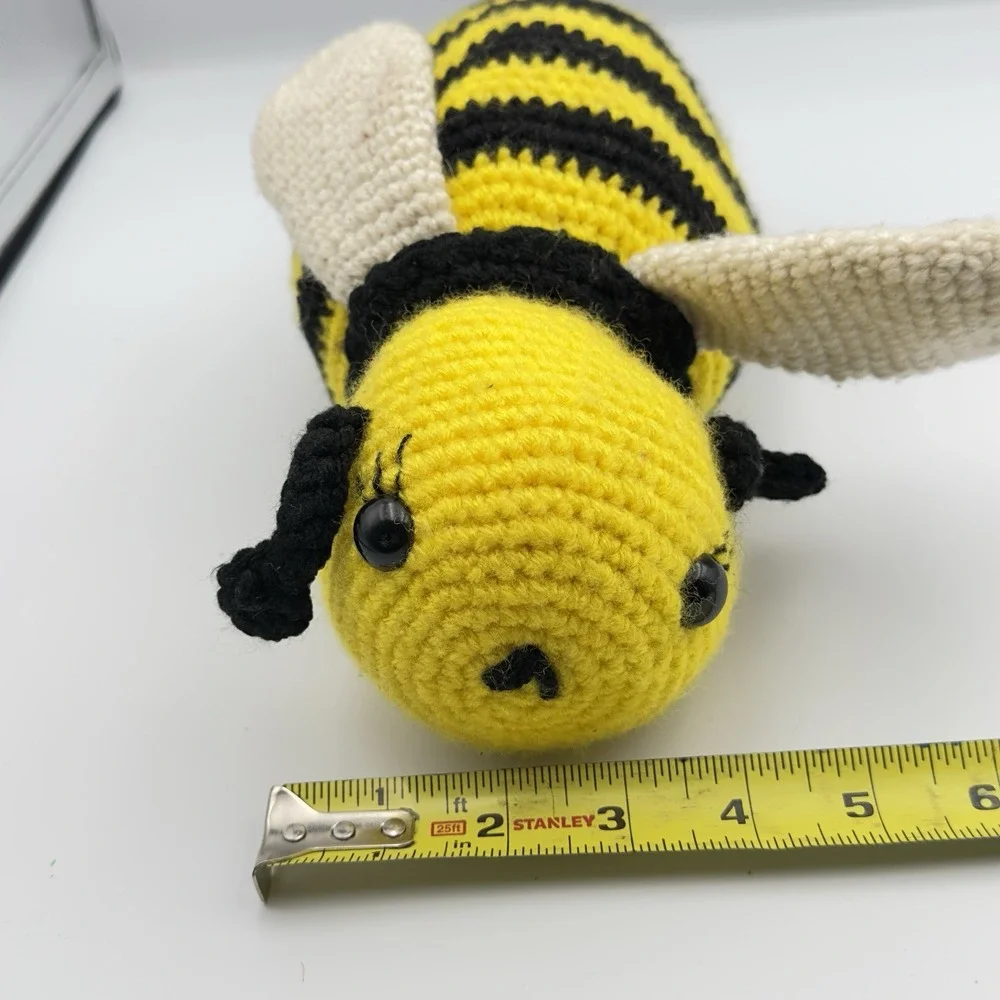 Handmade Crochet Bumble Bee‎ Plushie 11